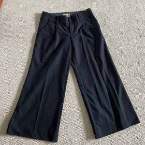 Black wide leg pants sz 29